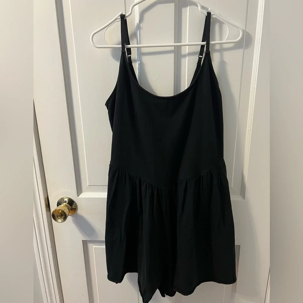 Aerie At The Barre Romper Black - Picture 6 of 8